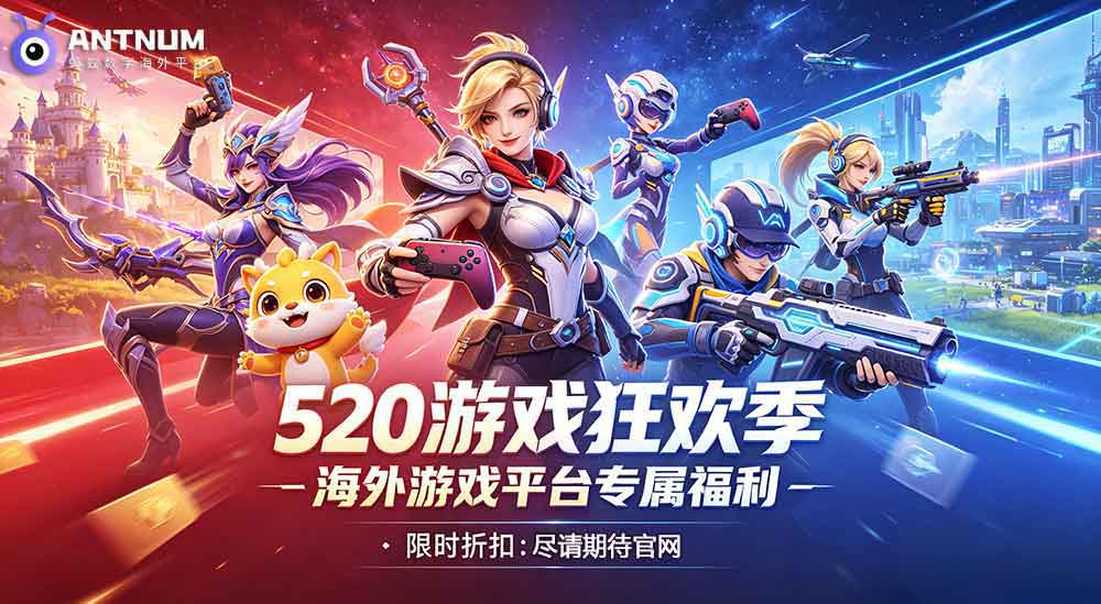 520众多游戏/应用即将大更新，海外充值平台推荐