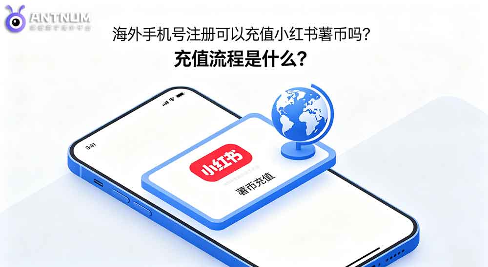 海外手机号注册可以充值小红书署币吗？充值流程是什么？