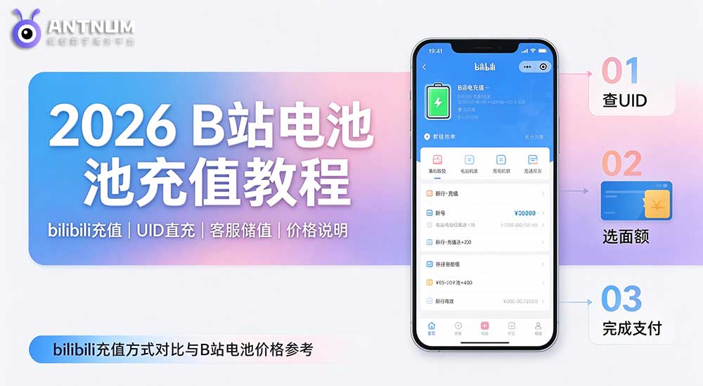 bilibili 充值：2026 B 站电池充值教程，B 站电池多少钱