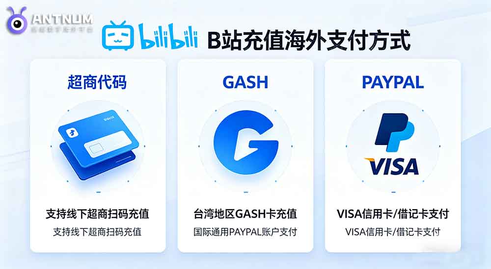 b站充值台湾的方式：如何用网页版/手机版充值？
